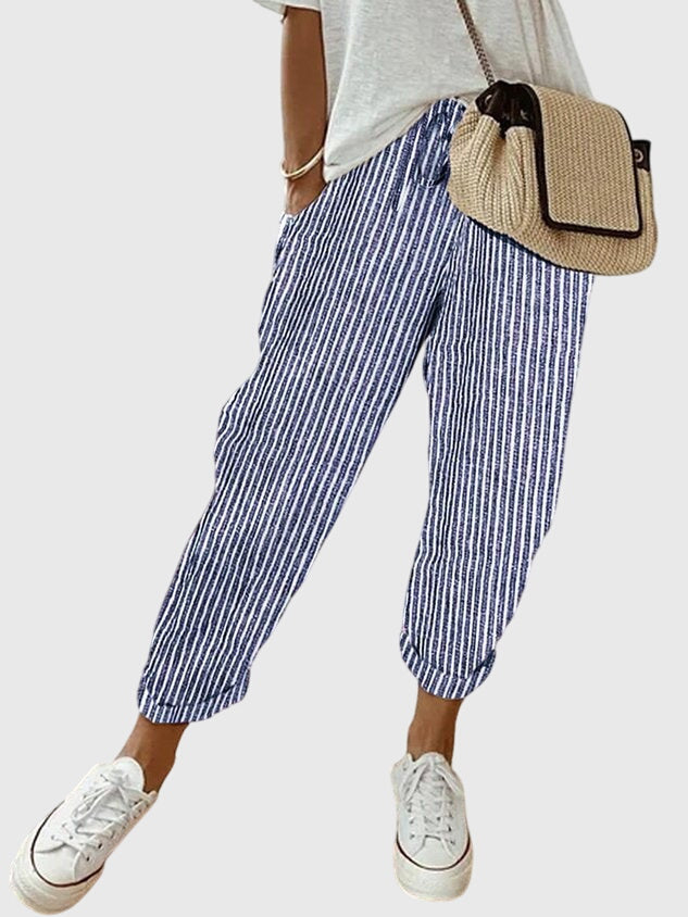Reina | Women's Pants with High Waist & Pockets | Elegant Style for All-Day Comfort 6