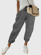Reina | Women's Pants with High Waist & Pockets | Elegant Style for All-Day Comfort 7