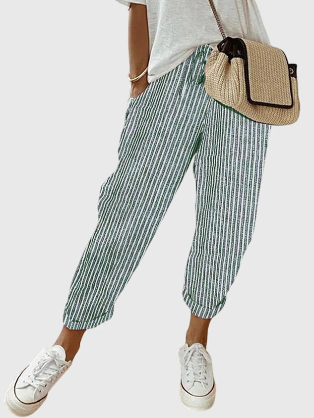Reina | Women's Pants with High Waist & Pockets | Elegant Style for All-Day Comfort 8