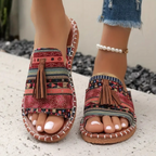 Robin Collection | Flat Sandals Women with Cloud-Soft Footbeds | Vibrant Colors for All-Day Comfort 0