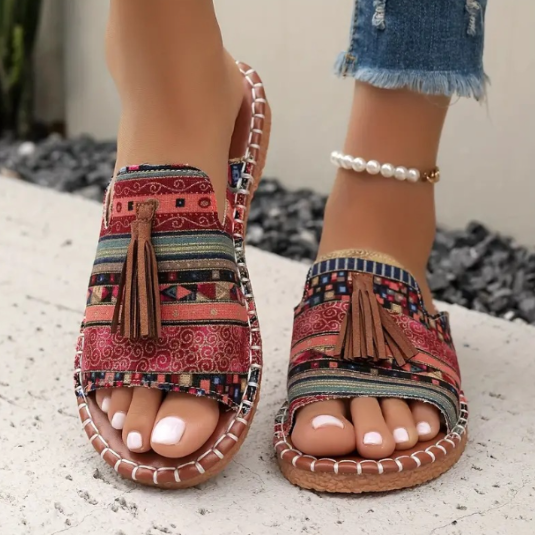 Robin Collection | Flat Sandals Women with Cloud-Soft Footbeds | Vibrant Colors for All-Day Comfort 0
