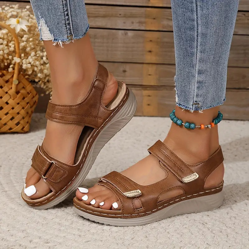 Rue | Women's Sandals with Cushioned Sole & Adjustable Straps | Stylish Comfort for All-Day Wear 2