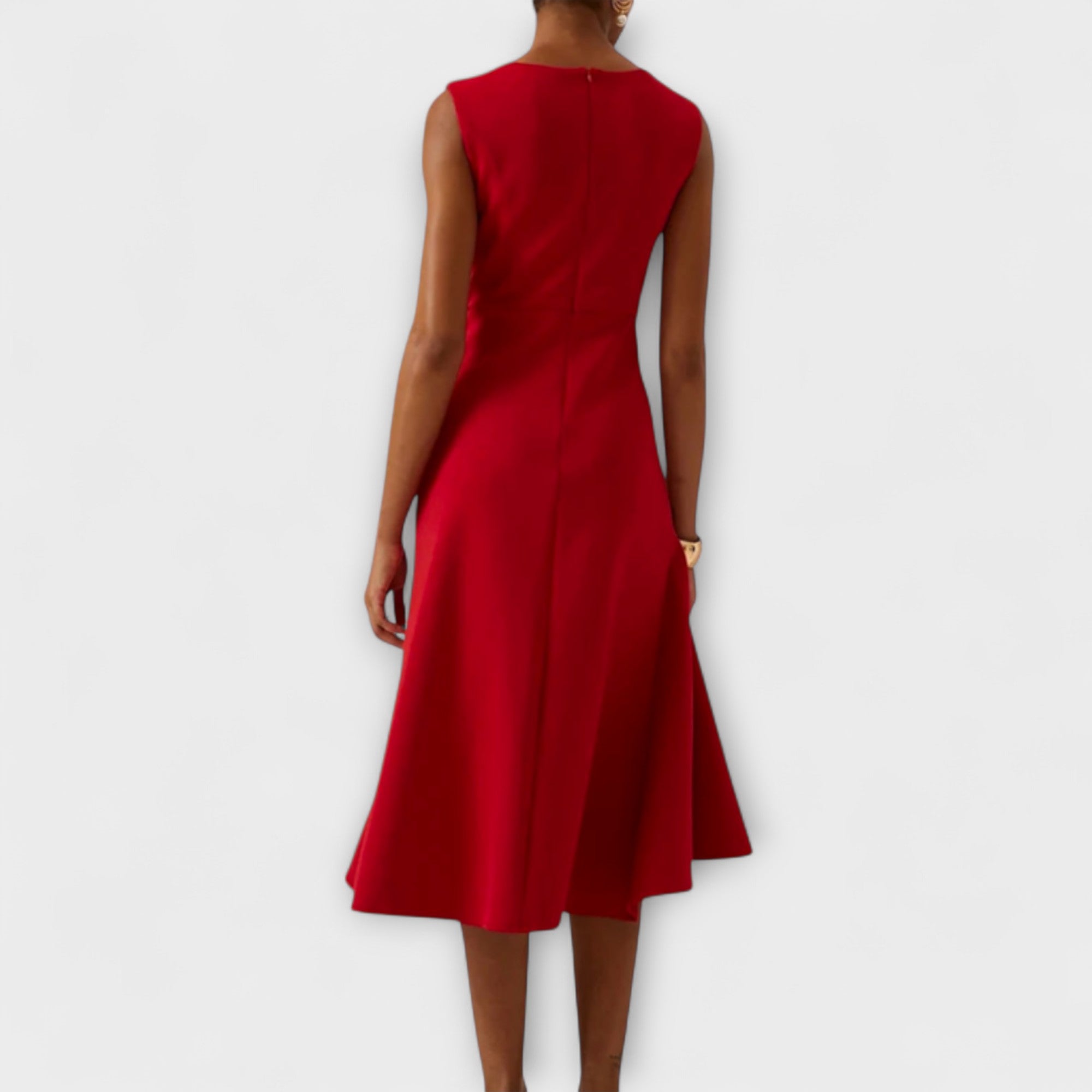 Sophie | Chic Asymmetric Midi Dress for Women 1