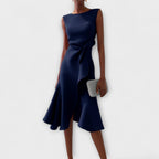 Sophie | Chic Asymmetric Midi Dress for Women 2