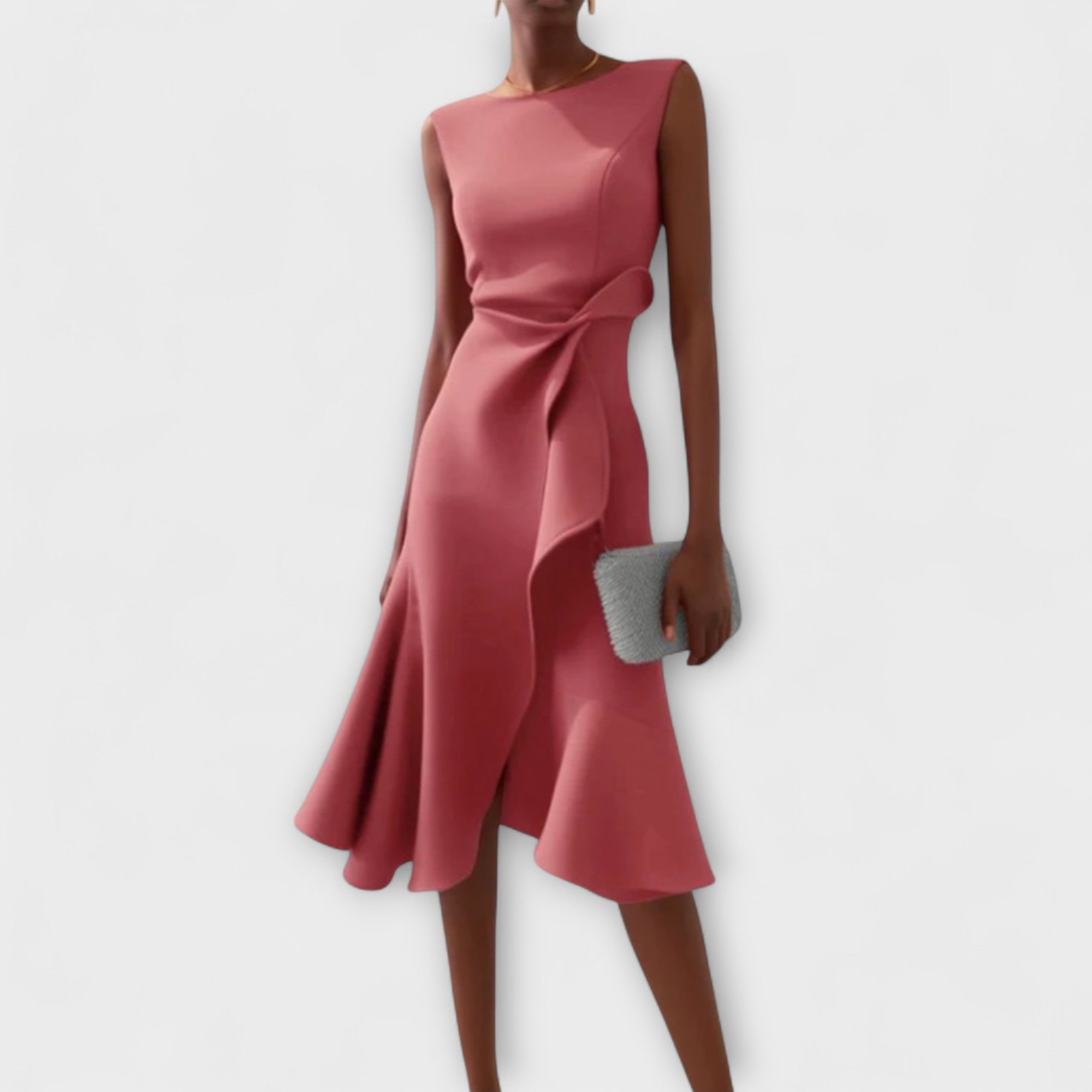 Sophie | Chic Asymmetric Midi Dress for Women 3