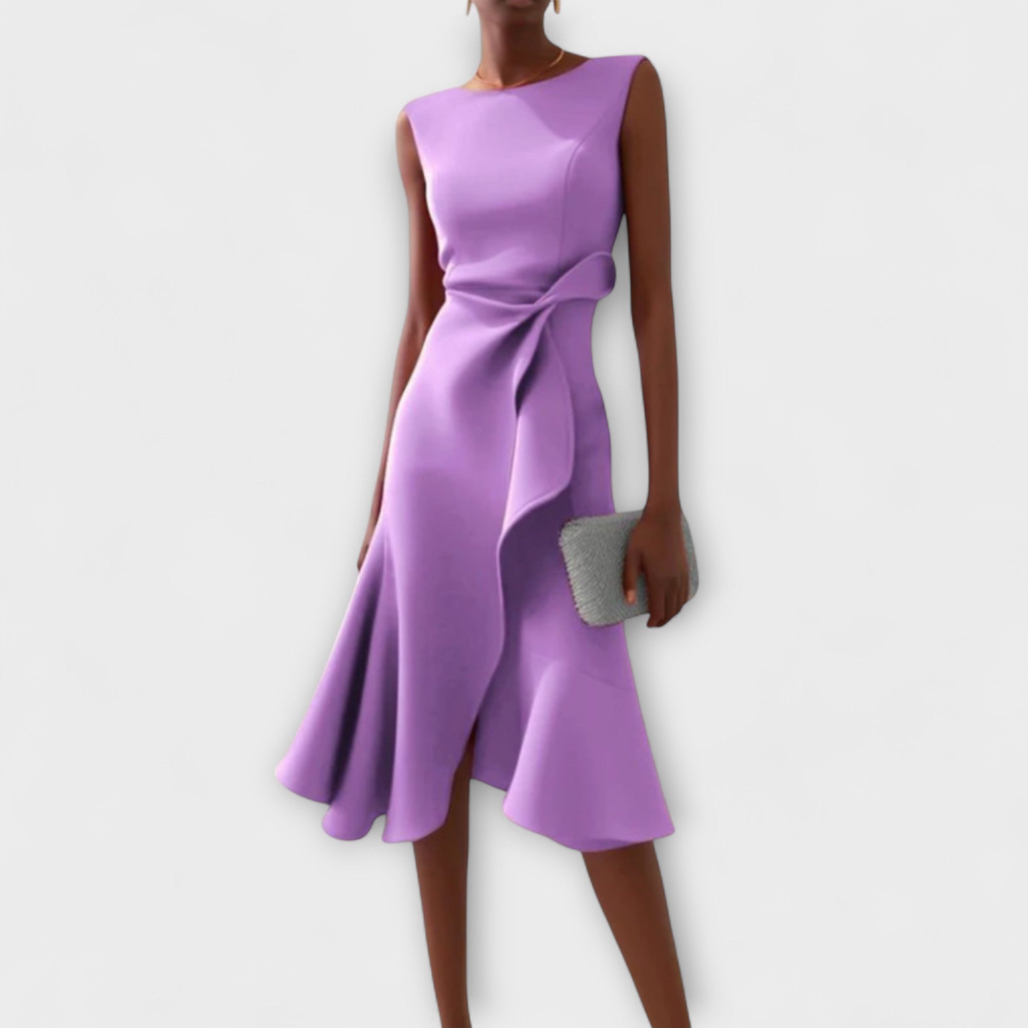 Sophie | Chic Asymmetric Midi Dress for Women 5