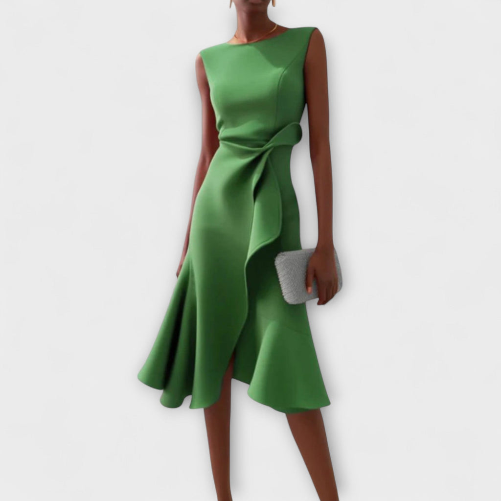 Sophie | Chic Asymmetric Midi Dress for Women 6