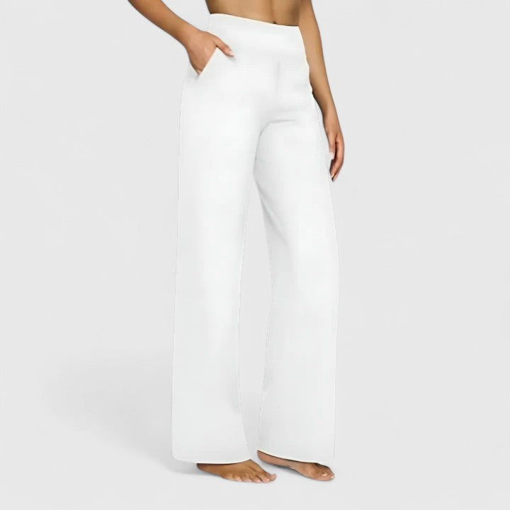Sophisticated Pants | Wide Waistband for All-Day Comfort | Effortless Style with Practical Pockets 2