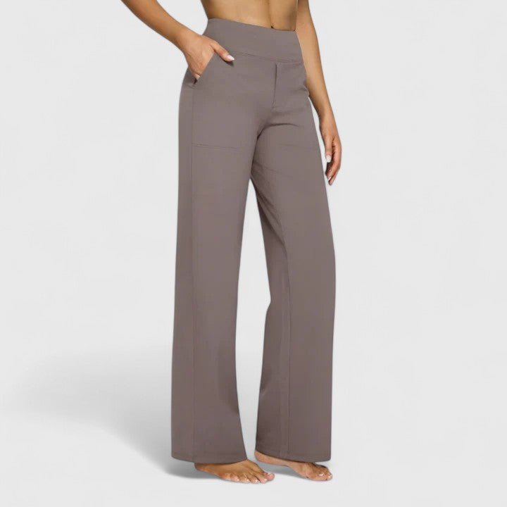 Sophisticated Pants | Wide Waistband for All-Day Comfort | Effortless Style with Practical Pockets 3