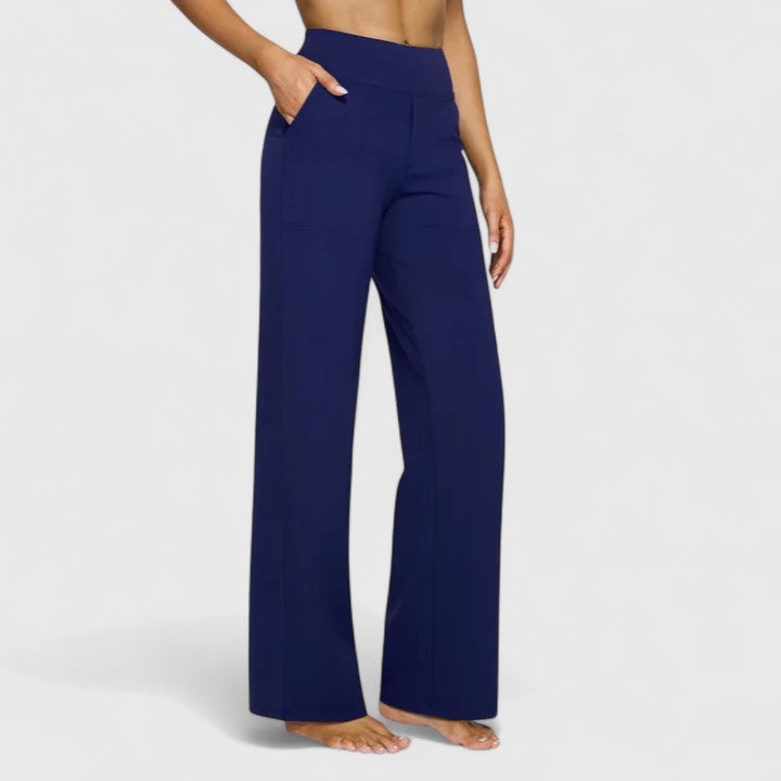 Sophisticated Pants | Wide Waistband for All-Day Comfort | Effortless Style with Practical Pockets 6