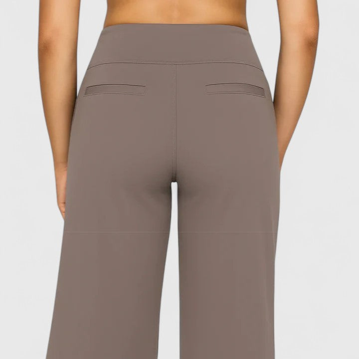 Sophisticated Pants | Wide Waistband for All-Day Comfort | Effortless Style with Practical Pockets 8