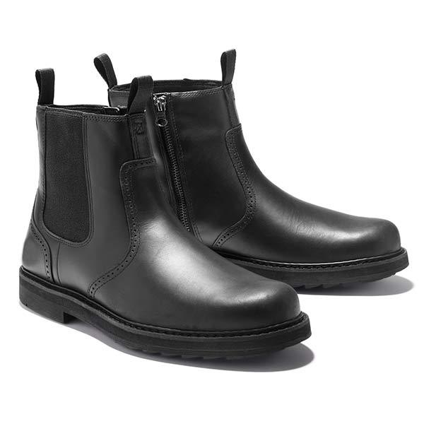 Men's Chelsea Boots | Slip-On with Elastic Sides