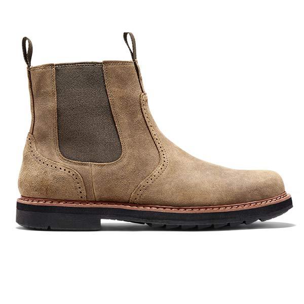 Men's Chelsea Boots | Slip-On with Elastic Sides