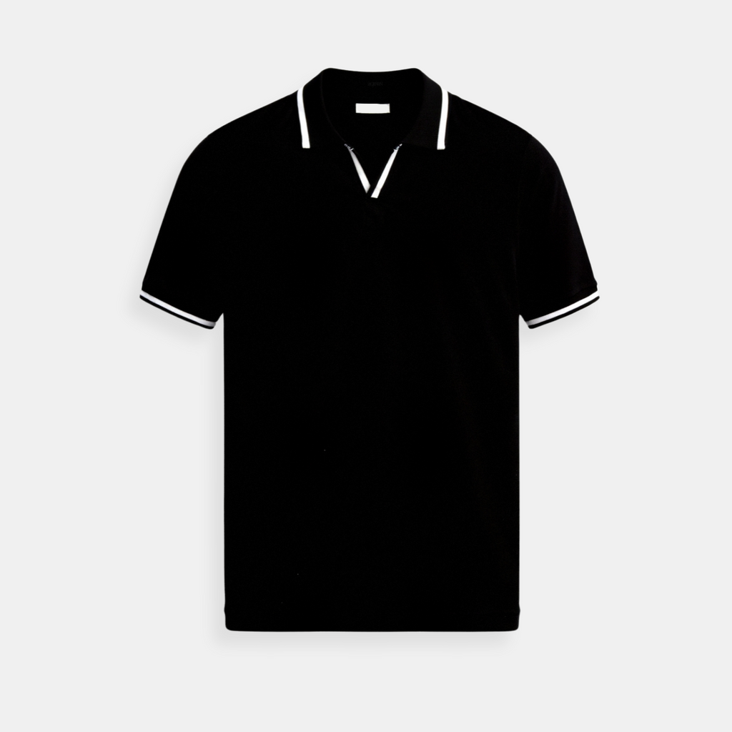Men's Polo Shirt | Breathable Slim-Fit, Contrast Detail