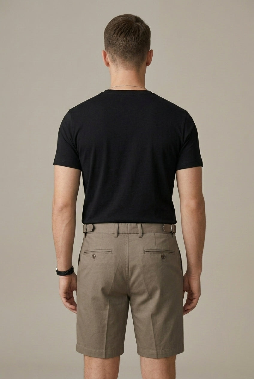 Men's Chino Shorts | High-Rise Tailored Smart-Casual