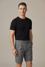 Men's Chino Shorts | High-Rise Tailored Smart-Casual