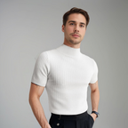 Men's Crew-Neck T-Shirt | Textured All-Season Comfort