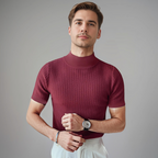 Men's Crew-Neck T-Shirt | Textured All-Season Comfort