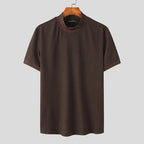 Men's Crew-Neck T-Shirt | Textured All-Season Comfort