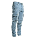 Men's Slim Cargo Pants | Utility Pockets, Streetwear