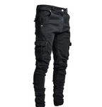 Men's Slim Cargo Pants | Utility Pockets, Streetwear