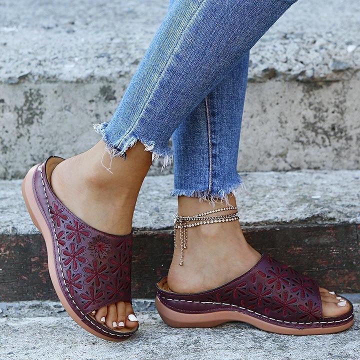 Vanilla | Women's Sandals with Orthopedic Arch Support | Vintage Style for All-Day Comfort 0