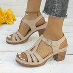 Zuri Collection | Women's Sandals with Adjustable Buckle & Cushioned Footbed | Elegant Comfort for All-Day Wear 3