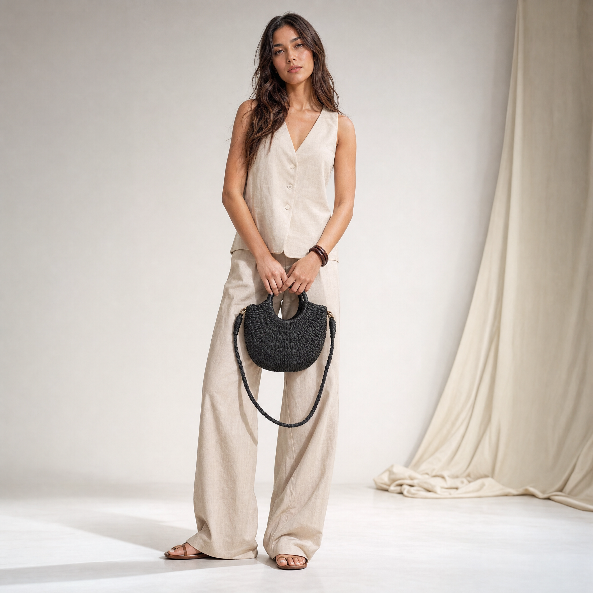 Women's Large Shoulder Bag – Tote Beach & Travel Handbag