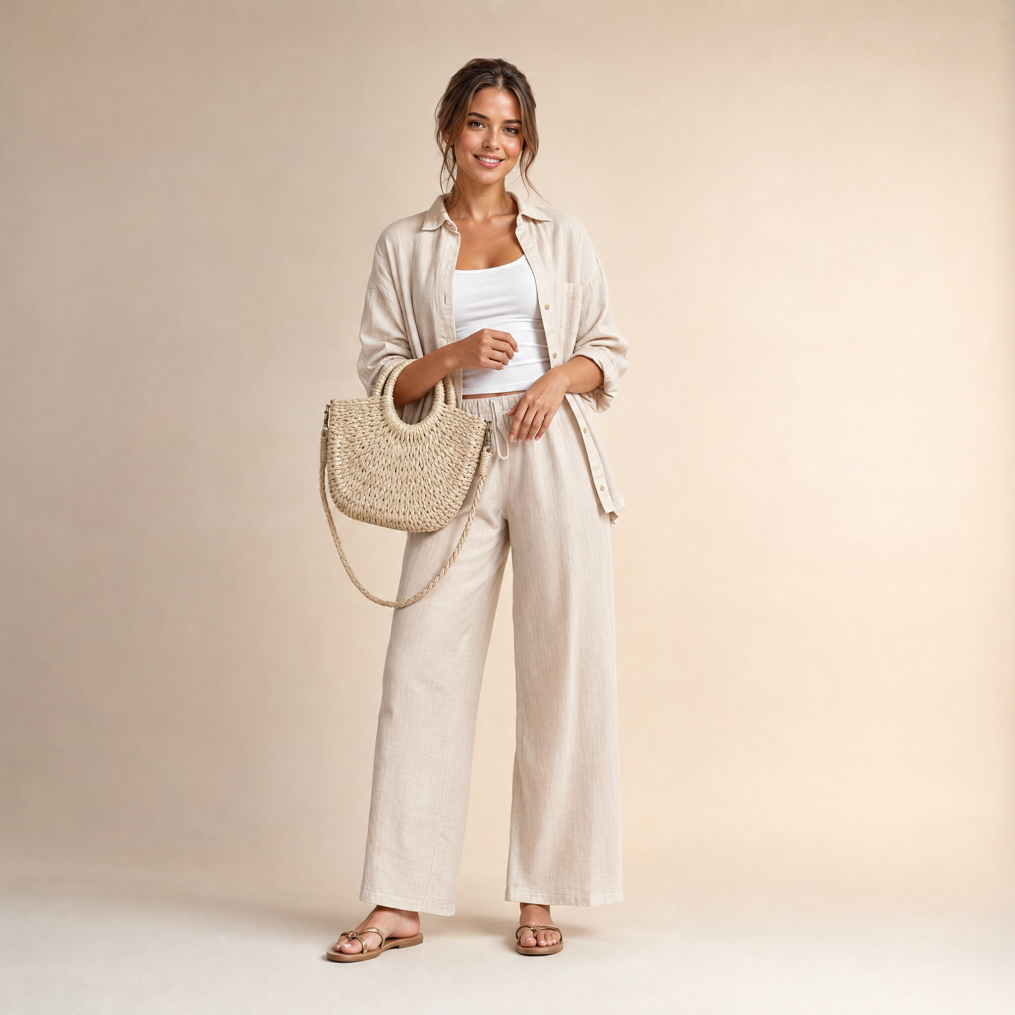 Women's Large Shoulder Bag – Tote Beach & Travel Handbag