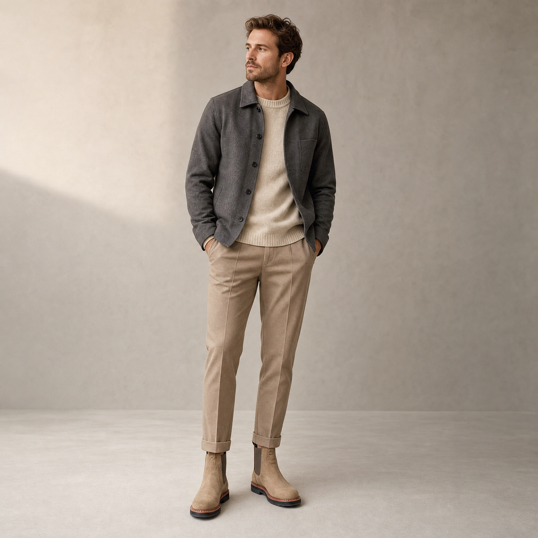 Men's Chelsea Boots | Slip-On with Elastic Sides