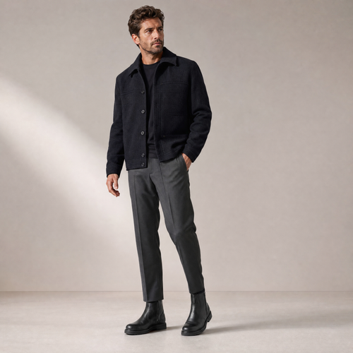 Men's Leather Boots | Slip-On Design, Everyday Comfort