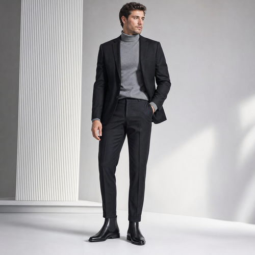 Men's Chelsea Boots | Slip-On with Elastic Sides