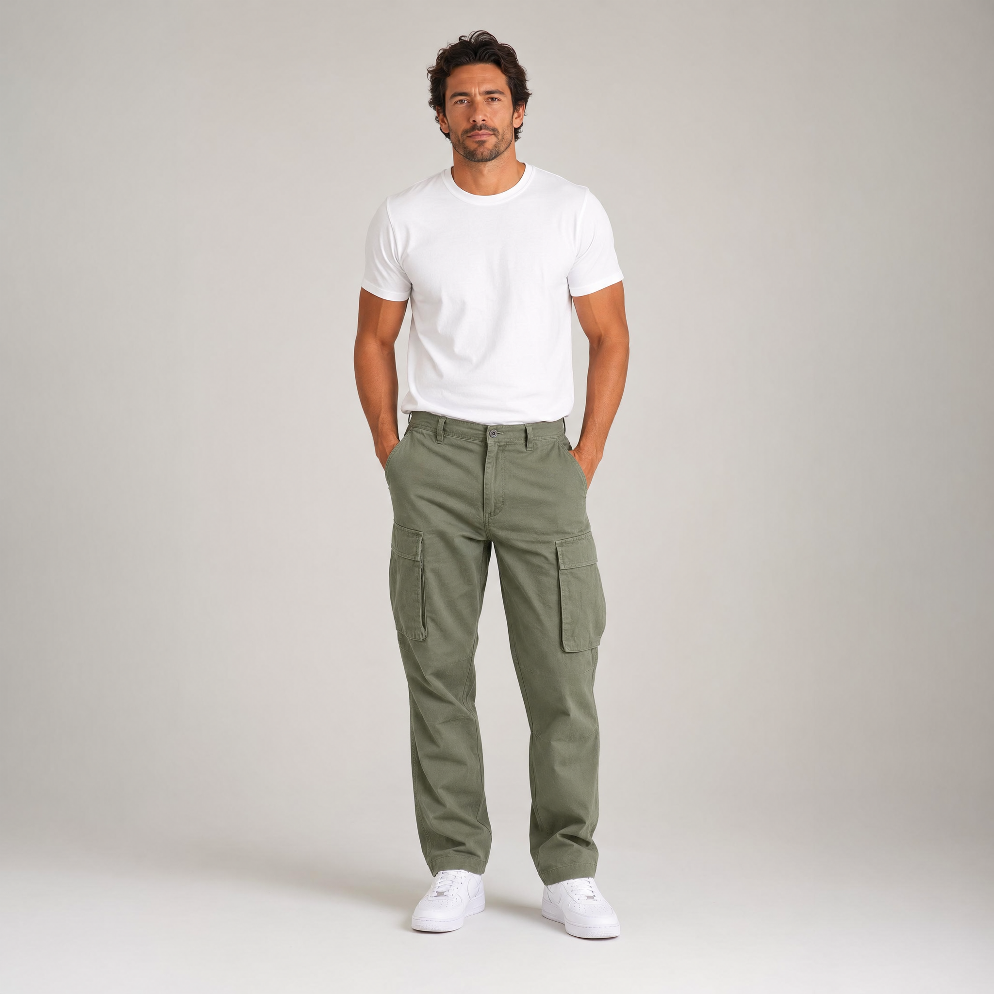 Men's Cargo Trousers | Relaxed-Fit Streetwear
