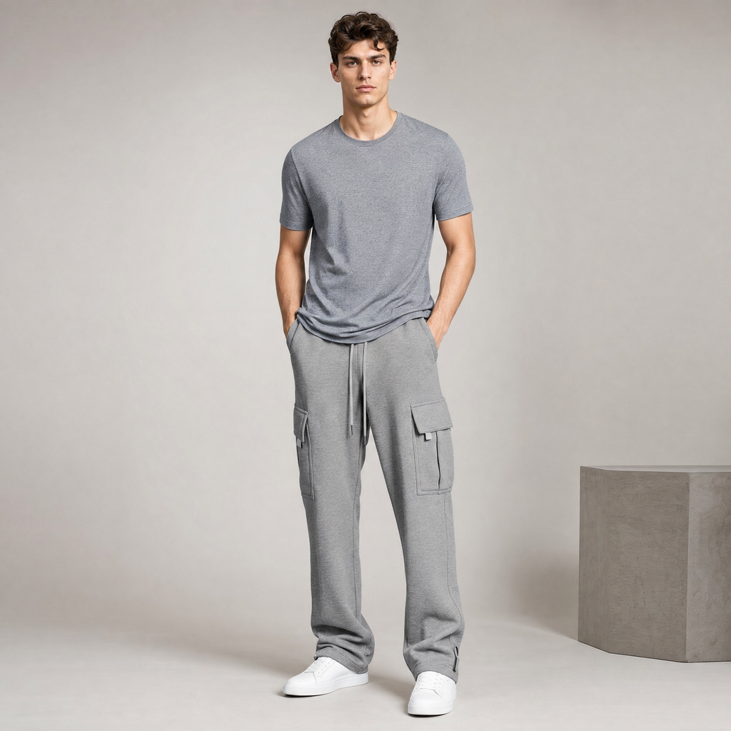 Men's Cargo Joggers | Drawstring Waist, Relaxed Fit