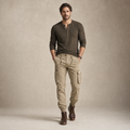Men's Cargo Joggers | Multi-Pocket Tapered Fit