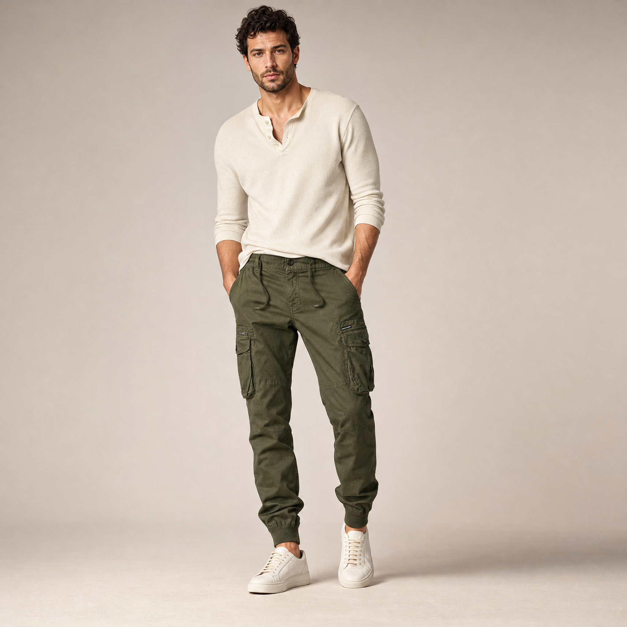 Men's Cargo Pants | Stretch-Fit with Utility Pockets