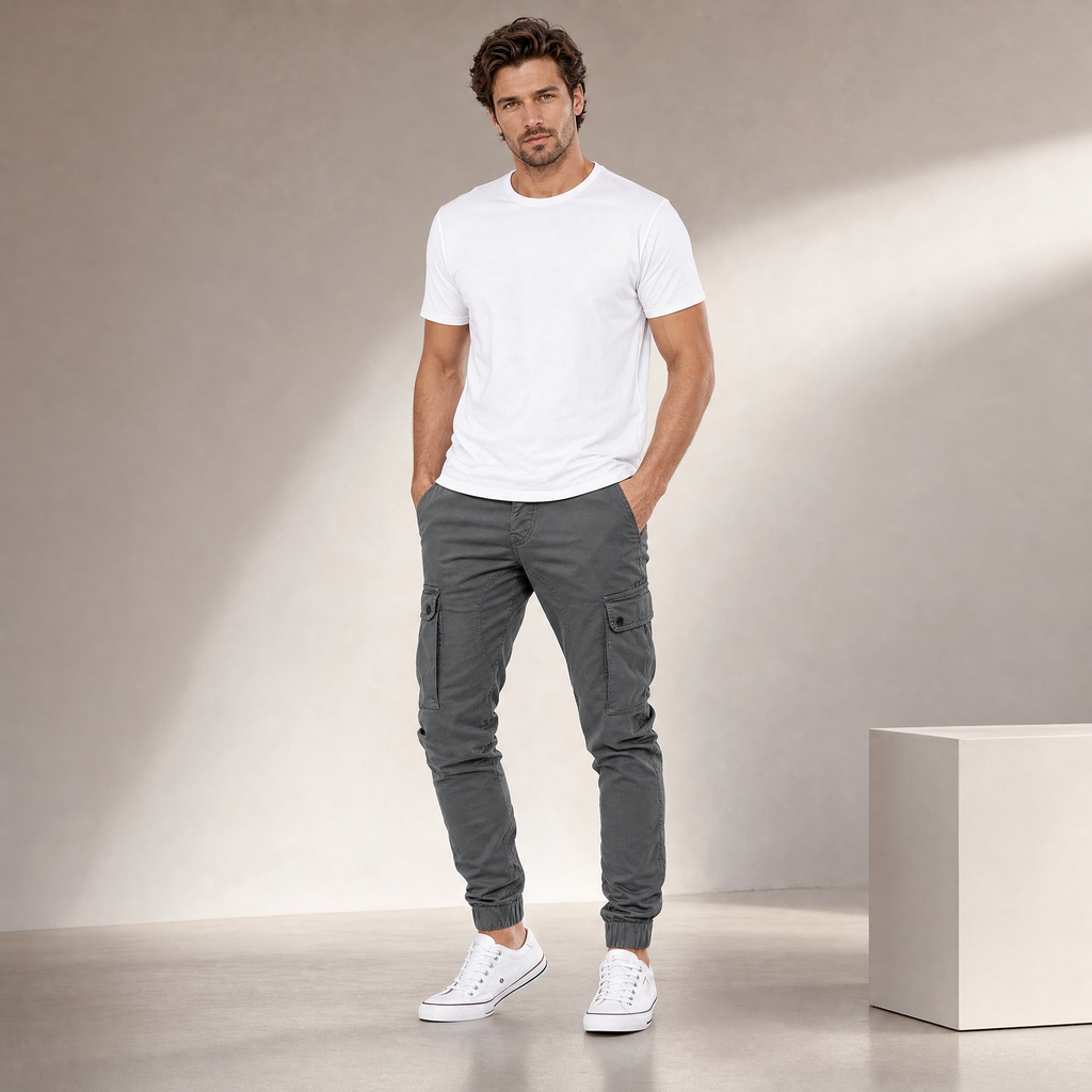 Men's Cargo Pants | Multi-Pocket with Comfort Fit