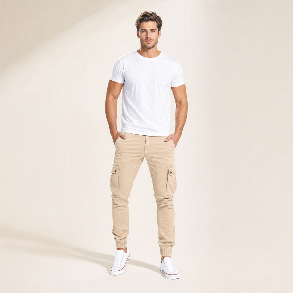 Men's Cargo Pants | Multi-Pocket with Comfort Fit
