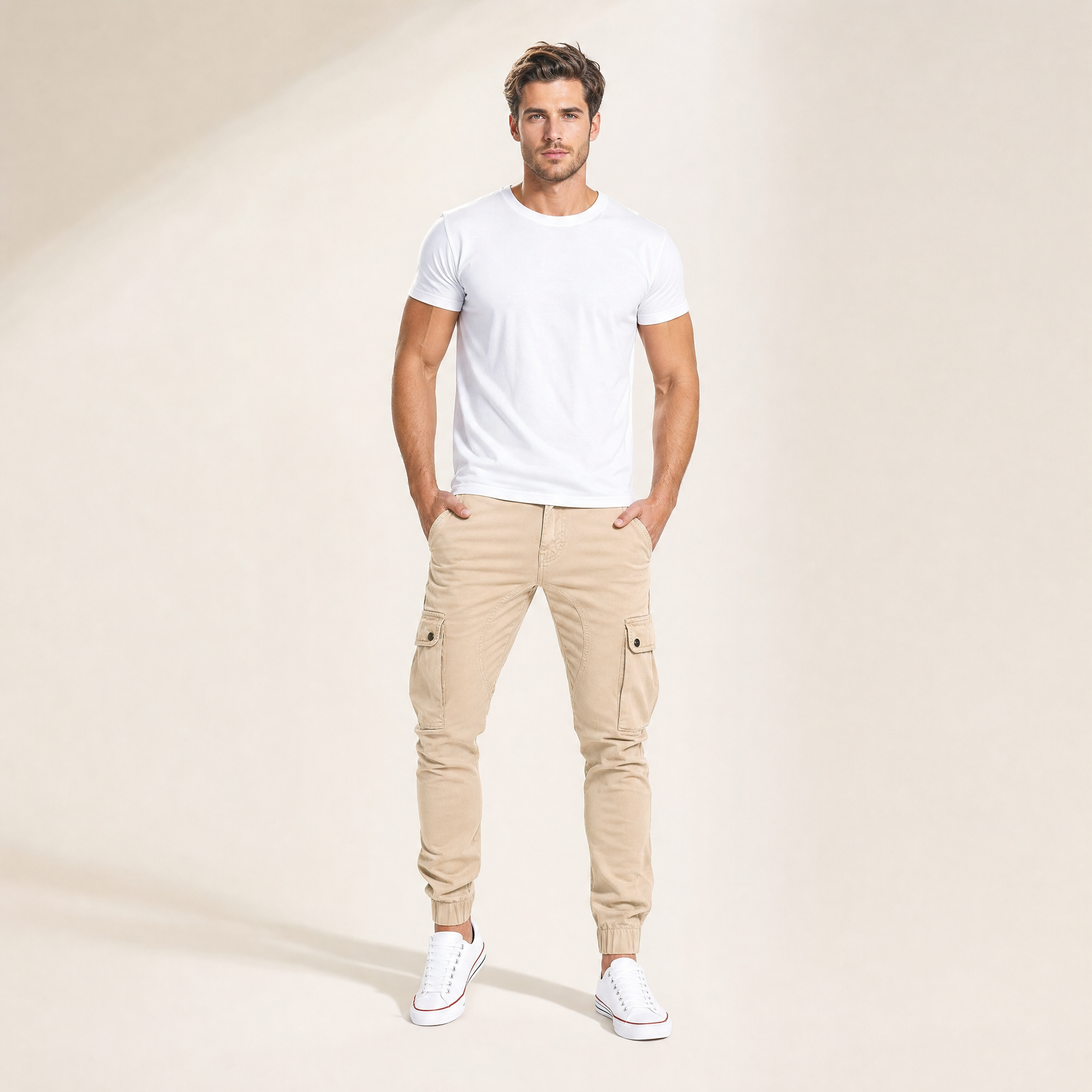 Men's Cargo Pants | Multi-Pocket with Comfort Fit