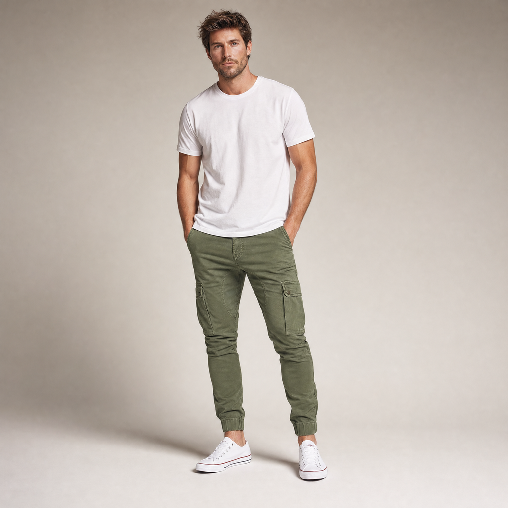 Men's Cargo Pants | Multi-Pocket with Comfort Fit