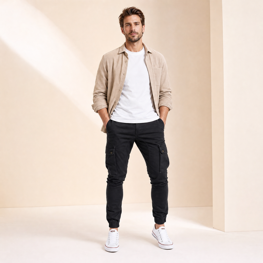 Men's Cargo Pants | Multi-Pocket with Comfort Fit