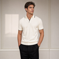 Men's Polo Shirt | Breathable Slim-Fit, Contrast Detail