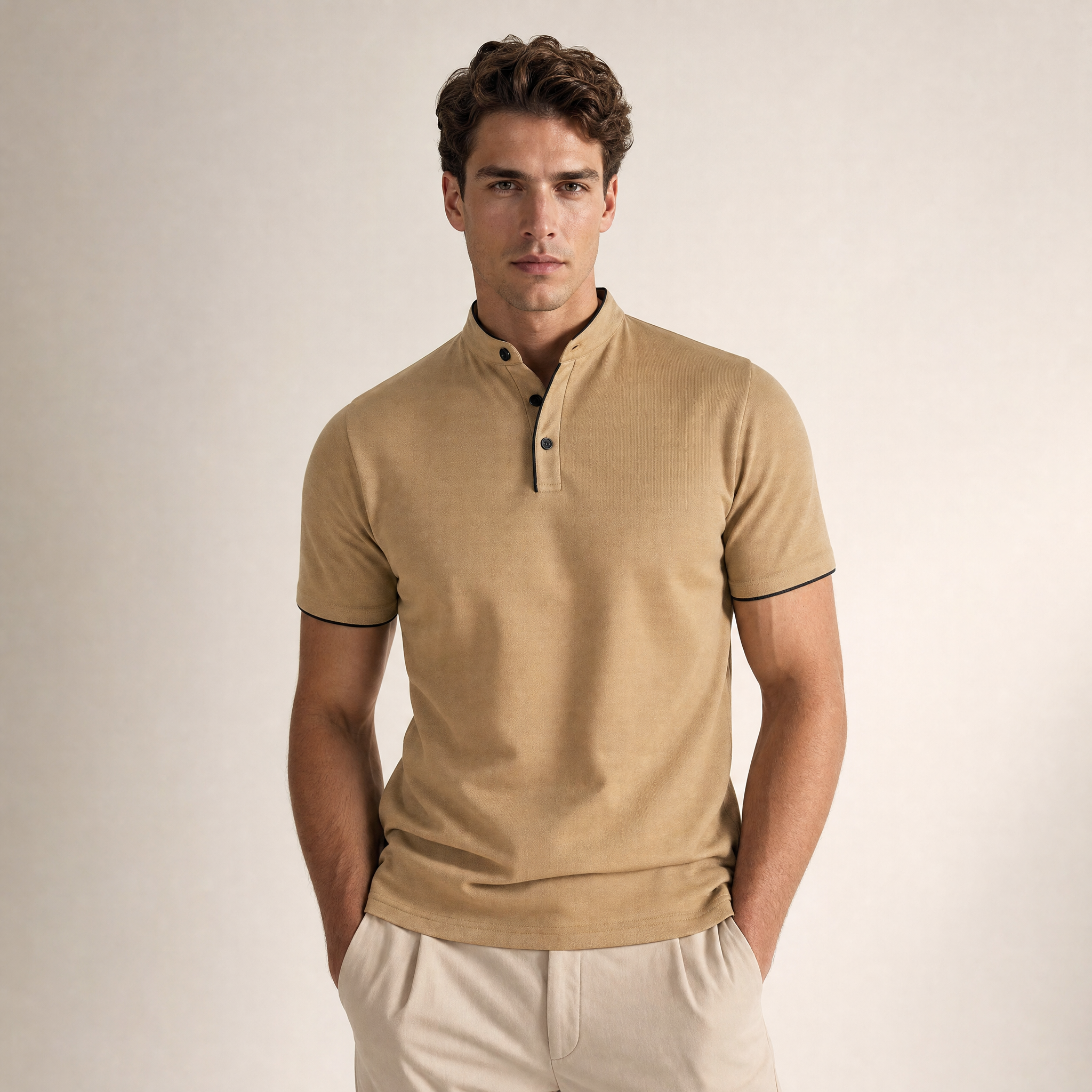 Men's Old Money Polo Shirt | Tailored Smart-Casual Fit