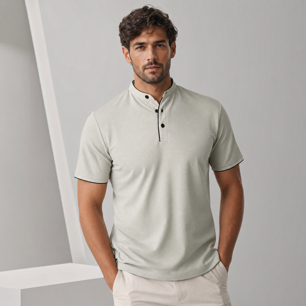 Men's Old Money Polo Shirt | Tailored Smart-Casual Fit
