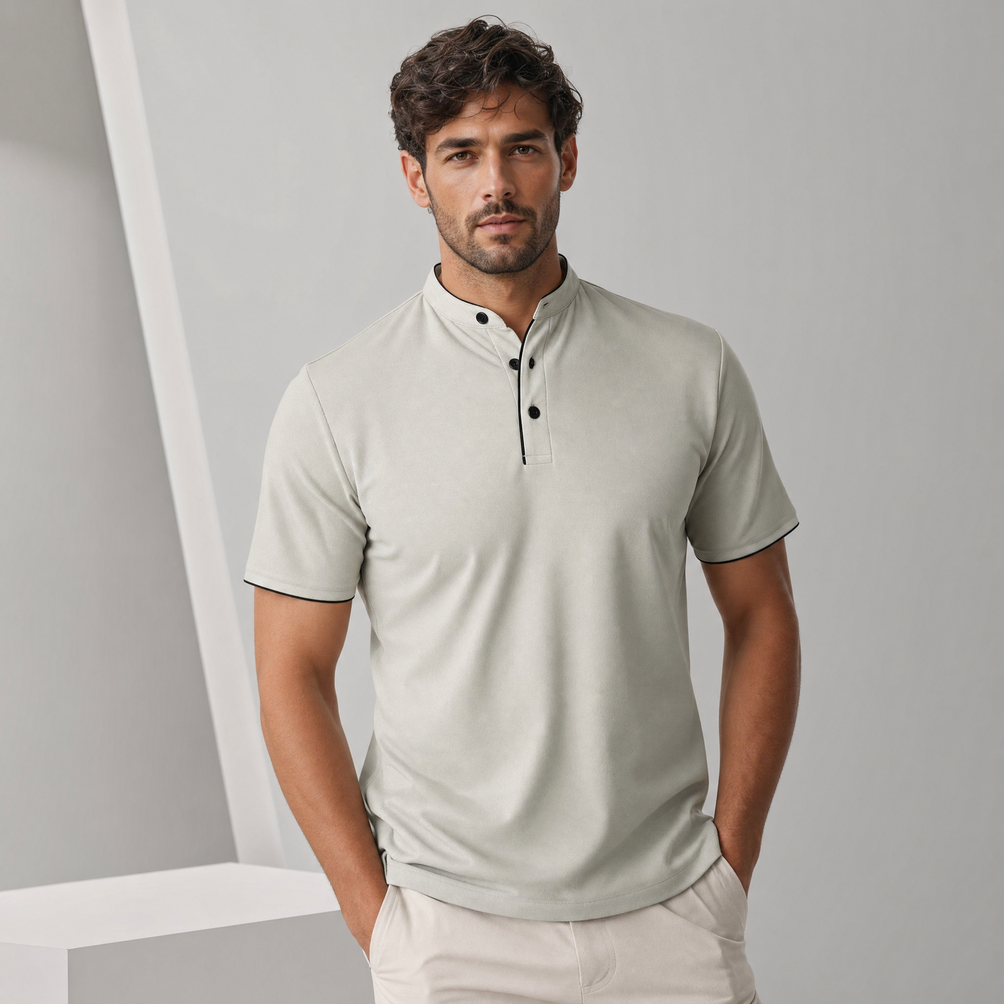 Men's Old Money Polo Shirt | Tailored Smart-Casual Fit