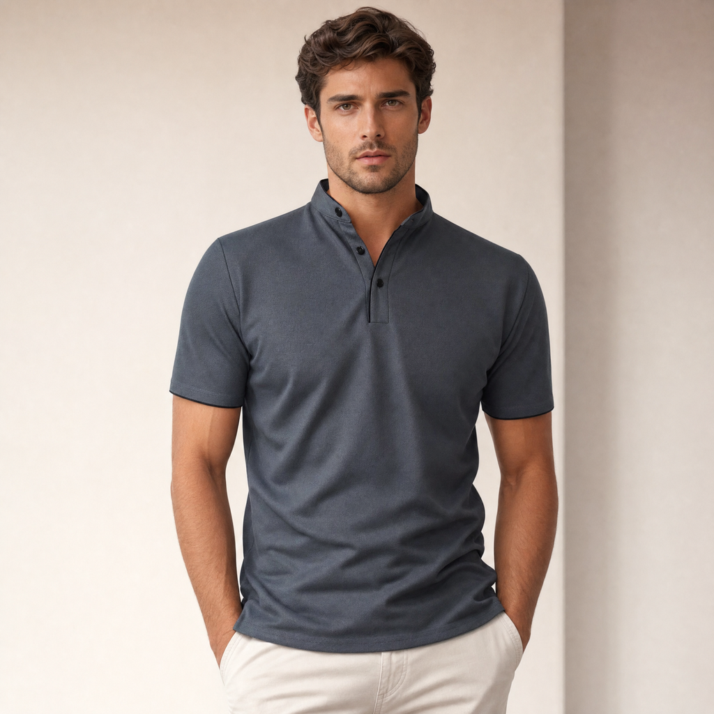 Men's Old Money Polo Shirt | Tailored Smart-Casual Fit