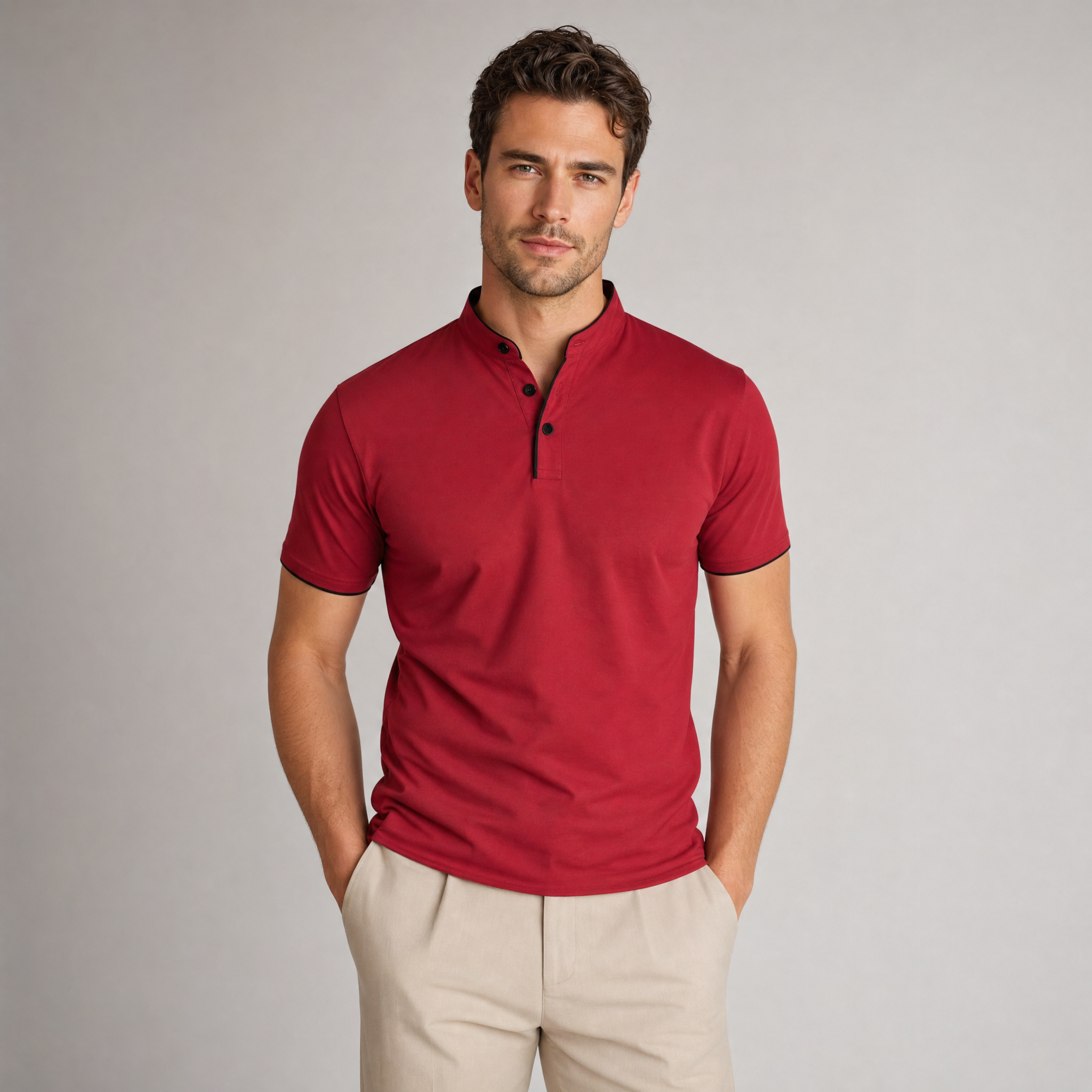 Men's Old Money Polo Shirt | Tailored Smart-Casual Fit