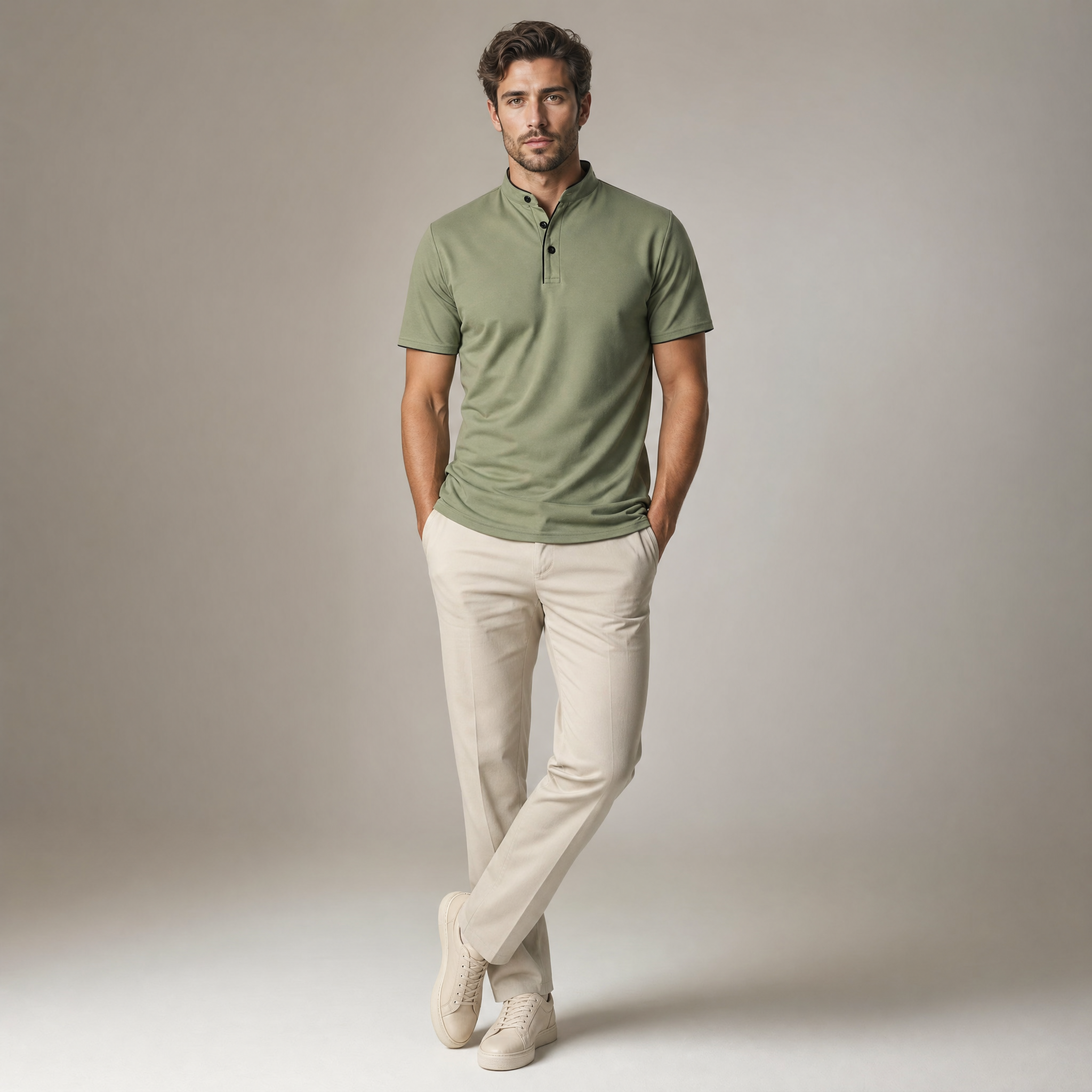 Men's Old Money Polo Shirt | Tailored Smart-Casual Fit