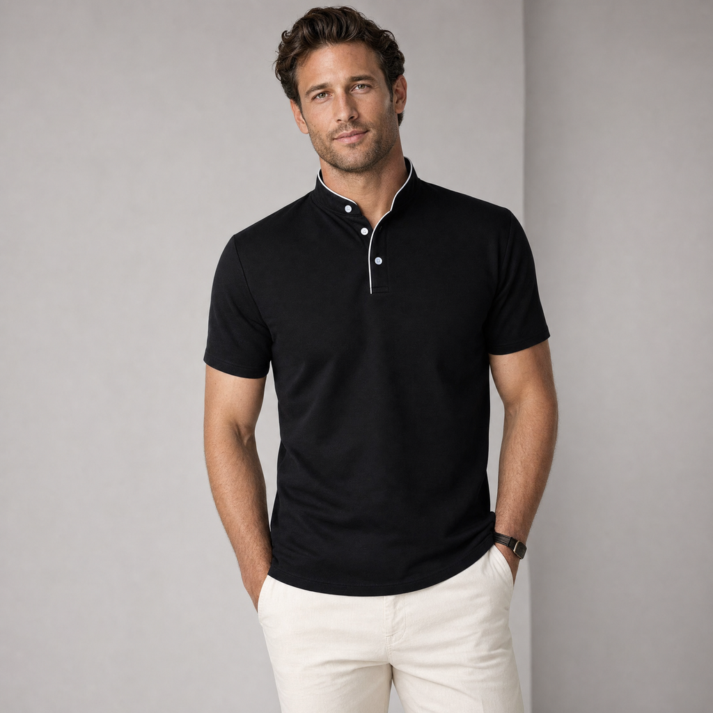 Men's Old Money Polo Shirt | Tailored Smart-Casual Fit