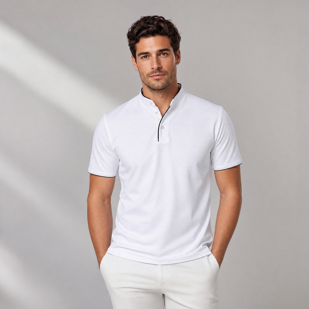 Men's Old Money Polo Shirt | Tailored Smart-Casual Fit